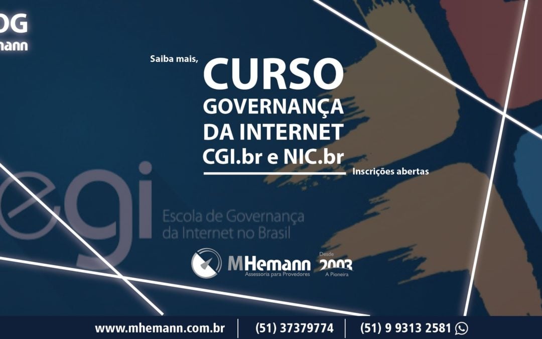 CGI.br está com inscrições abertas para Curso Intensivo de Governança da Internet