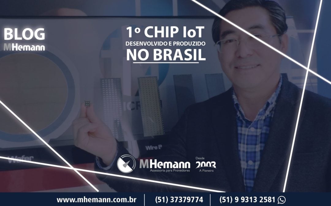 1º Chip IoT Brasileiro é lançado com técnologia inédita no mercado global de Internet das Coisas. Conheça
