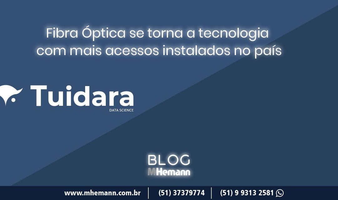 Fibra óptica alcança o topo das tecnologias mais utilizadas para o serviço de internet fixa no Brasil. Saiba mais…