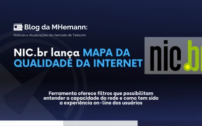NIC.br lança mapa que mostra a qualidade da Internet no Brasil